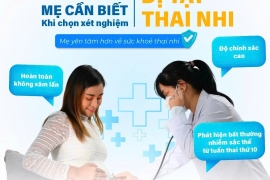 MẸ BẦU CẦN BIẾT: 3 LÝ DO NÊN CHỌN XÉT NGHIỆM NIPT NGAY TỪ TUẦN THAI THỨ 10!