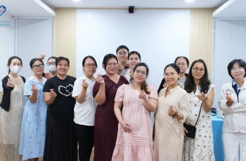 TỔNG HỢP HÌNH ẢNH LỚP HỌC TIỀN SẢN THÁNG 8