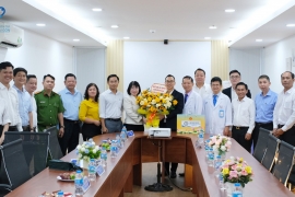 BỆNH VIỆN ĐA KHOA TÂM TRÍ SÀI GÒN ĐÓN TIẾP ĐOÀN LÃNH ĐẠO PHƯỜNG ĐÔNG HƯNG THUẬN NHÂN DỊP NGÀY DOANH NHÂN VIỆT NAM