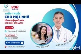 VOH THẦY THUỐC CHO MỌI NHÀ: XÉT NGHIỆM MỠ MÁU & CÁC ĐIỂM CẦN LƯU Ý