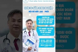 TS.BS Phan Vương Khắc Thái – Hành trình hơn 30 năm vì sức khỏe người bệnh hô hấp