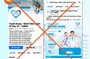 CẢNH BÁO GIẢ MẠO TUYỂN DỤNG