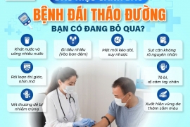 DẤU HIỆU CẢNH BÁO BỆNH ĐÁI THÁO ĐƯỜNG – BẠN CÓ ĐANG BỎ QUA?