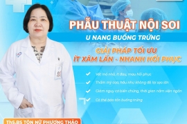 PHẪU THUẬT NỘI SOI U NANG BUỒNG TRỨNG – GIẢI PHÁP TỐI ƯU CHO PHÁI NỮ 