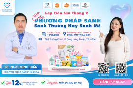 ​​HỘI THẢO TIỀN SẢN - ĐỒNG HÀNH CÙNG MẸ BẦU 