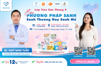 ​​HỘI THẢO TIỀN SẢN - ĐỒNG HÀNH CÙNG MẸ BẦU 