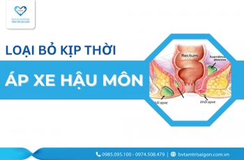 LOẠI BỎ KỊP THỜI ÁP XE HẬU MÔN GIÚP BỆNH NHÂN 32 TUỔI THOÁT KHỎI NGUY CƠ NHIỄM TRÙNG ĐE DỌA TÍNH MẠNG